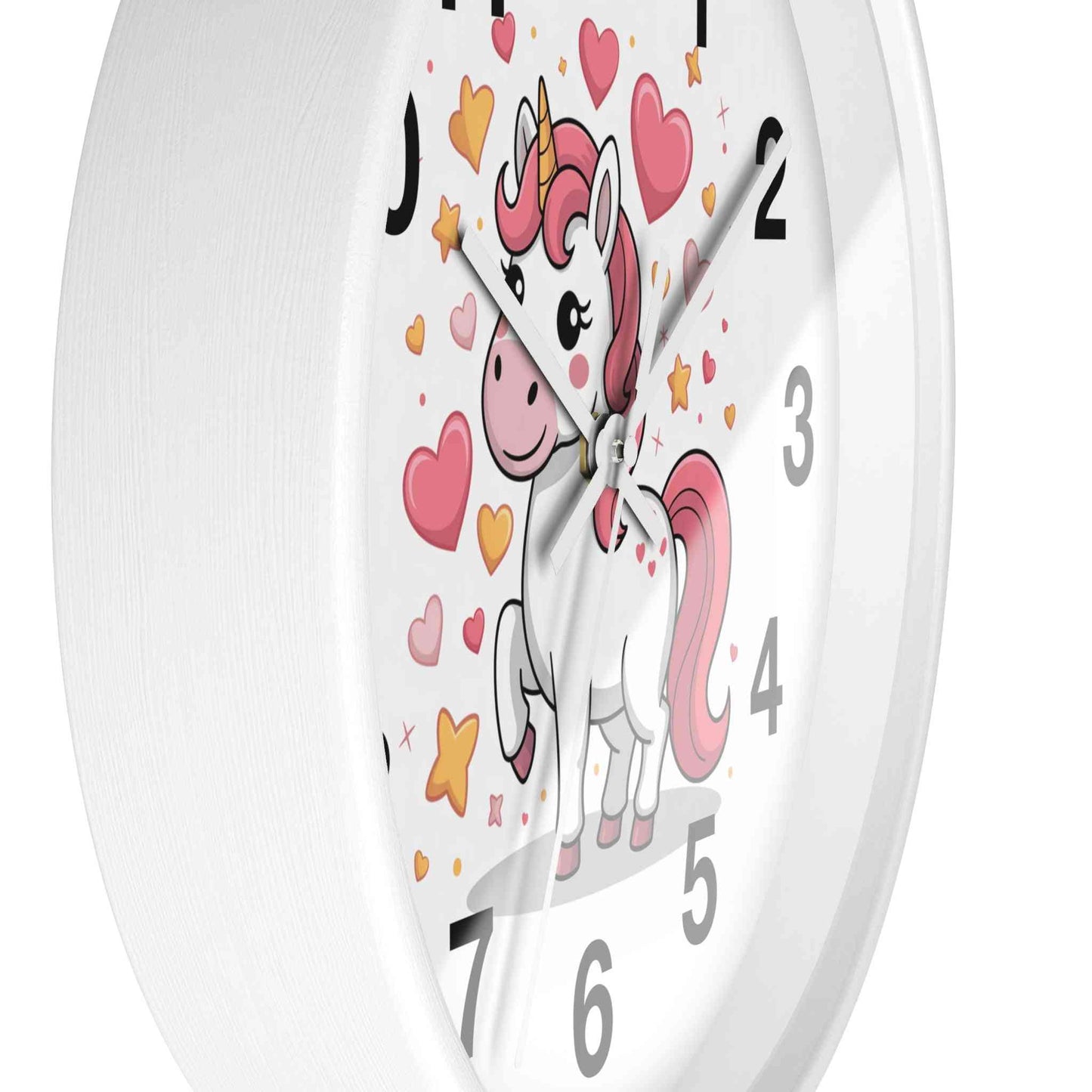 Personalized Unicorn Wall Clock