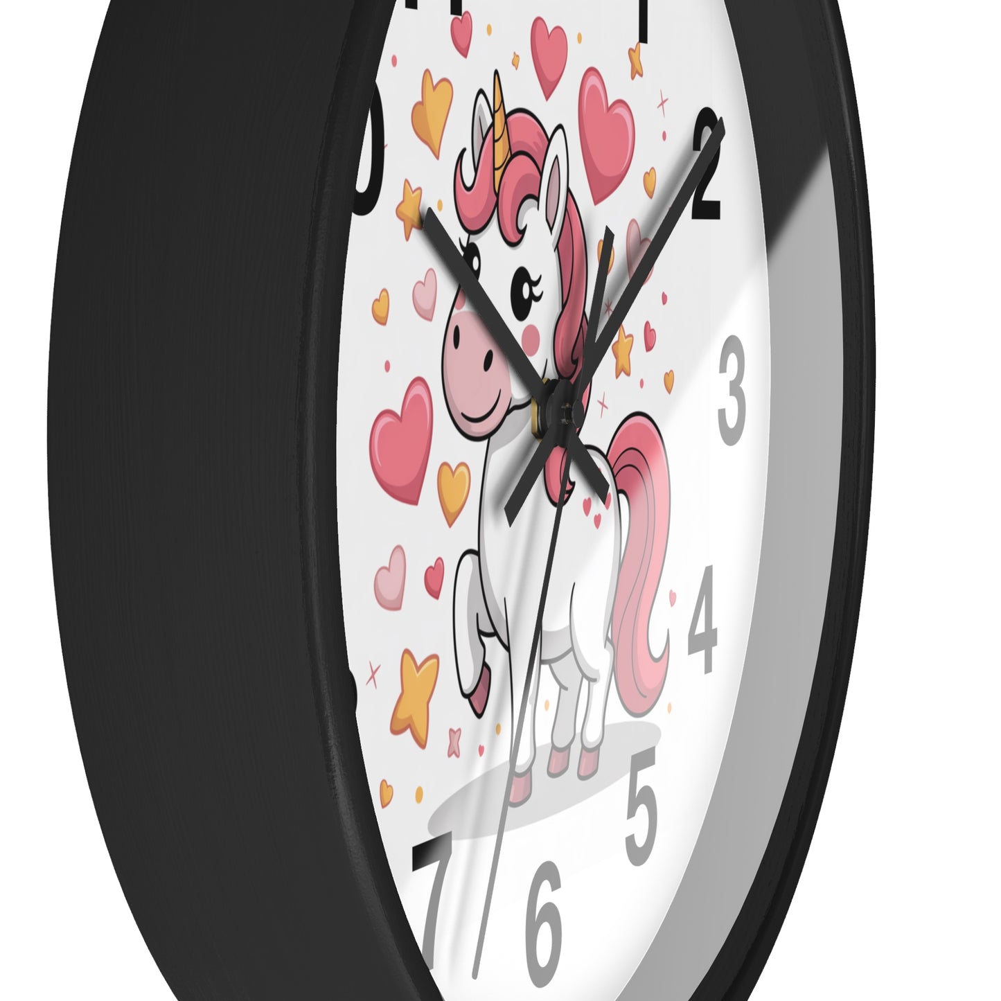 Personalized Unicorn Wall Clock