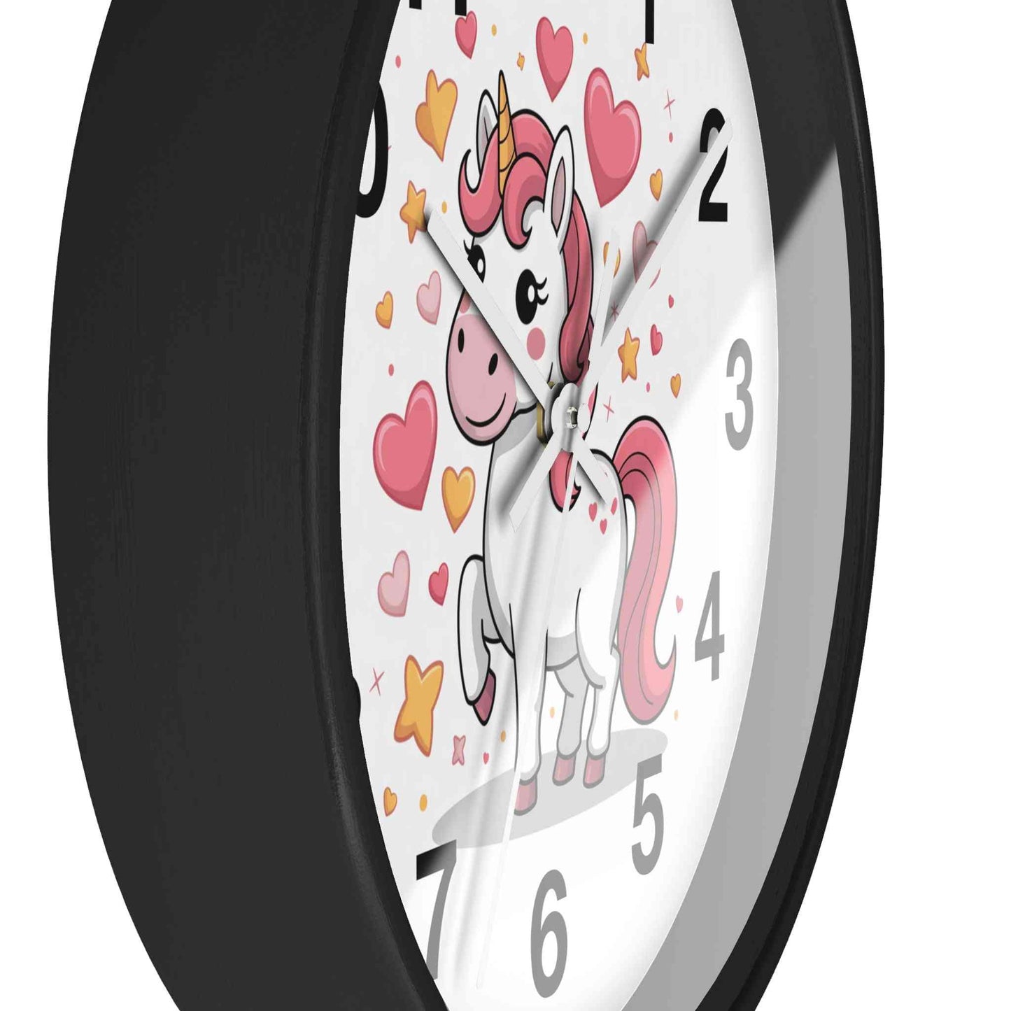 Personalized Unicorn Wall Clock