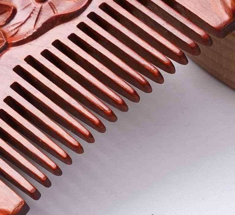 Cherry Sandalwood Hair Comb