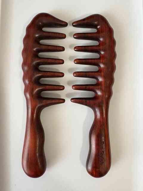 Sandalwood Wide Tooth Hair Comb