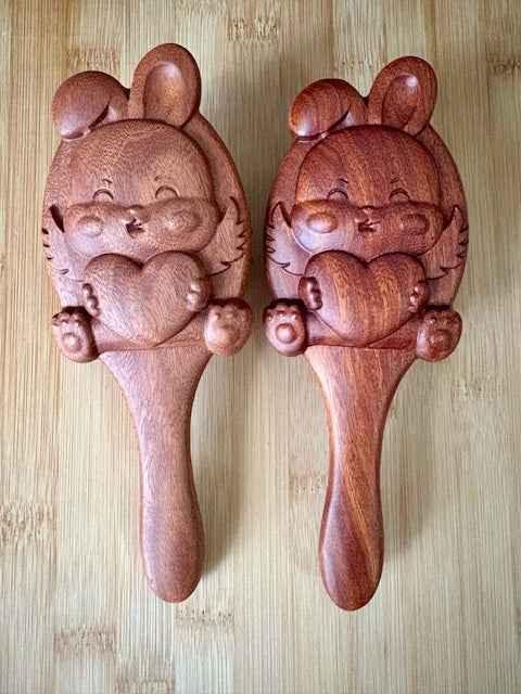 Rabbit Sandalwood Paddle Detangling Brush