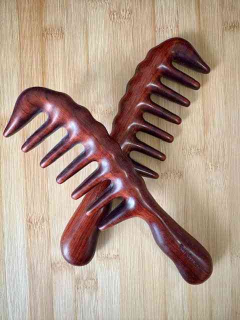 Sandalwood Wide Tooth Hair Comb