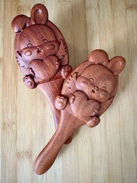 Rabbit Sandalwood Paddle Detangling Brush