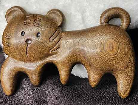 Tiger Wood Gua Sha Comb