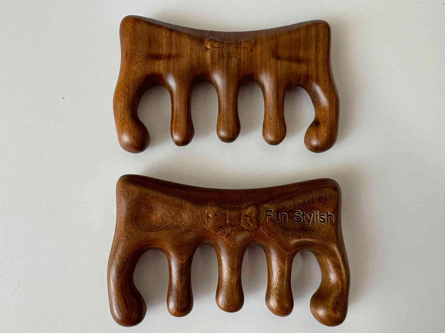 Butterfly Shape Sandalwood Gua Sha Comb and Scrapping Massager