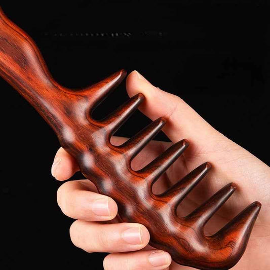 Sandalwood Wide Tooth Hair Comb