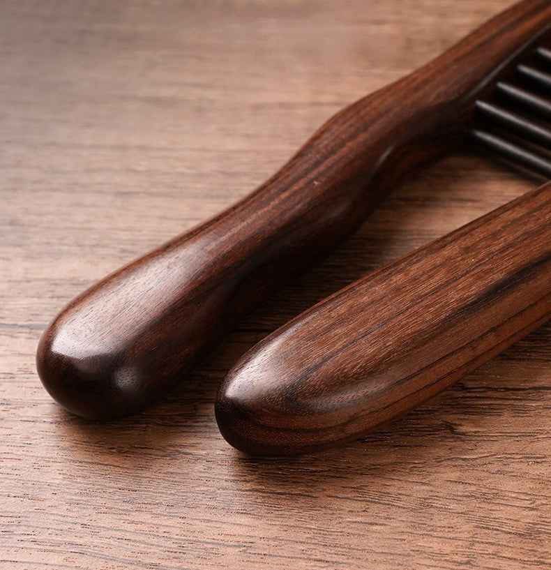 Sandalwood Double and Wide Tooth Hair Comb