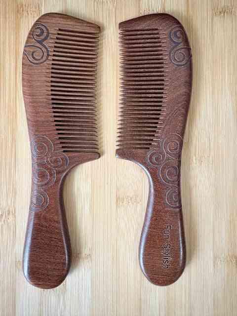 Classic Sandalwood Fine Tooth Hair Comb