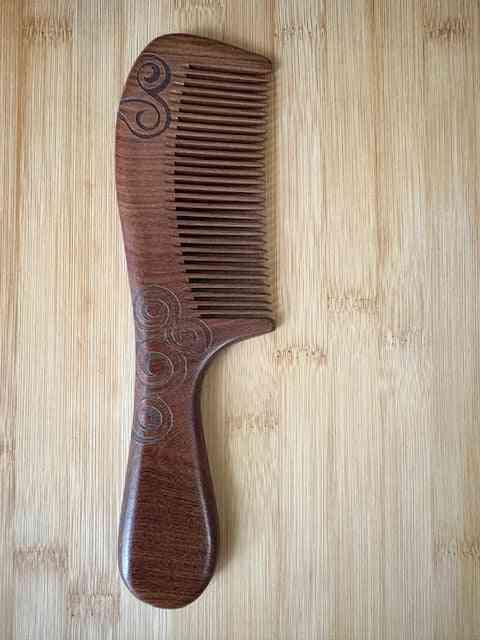 Classic Sandalwood Fine Tooth Hair Comb