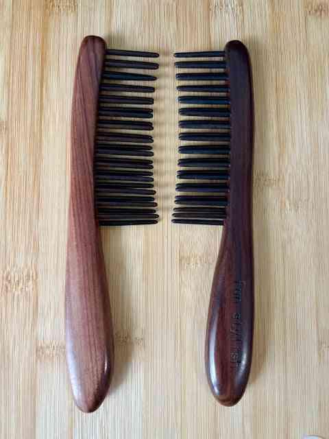 Sandalwood Double and Wide Tooth Hair Comb